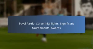 Pavel Pardo: Career highlights, Significant tournaments, Awards