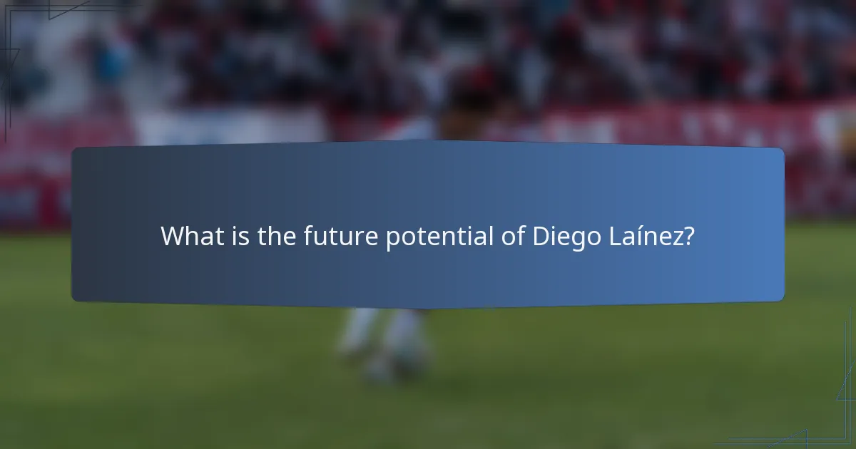 What is the future potential of Diego Laínez?